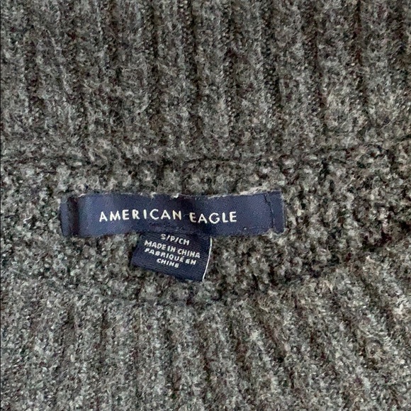 Women’s small charcoal grey American Eagle sweater - Picture 4 of 6